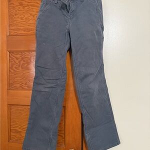 Carhartt Fleece-lined Pants in Slate grey/blue